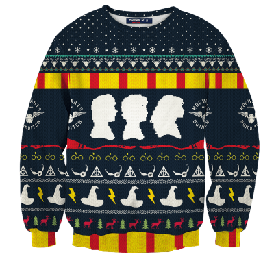 Magical Christmas Unisex Wool Sweater FDM0310 S Official Otaku Treat Merch