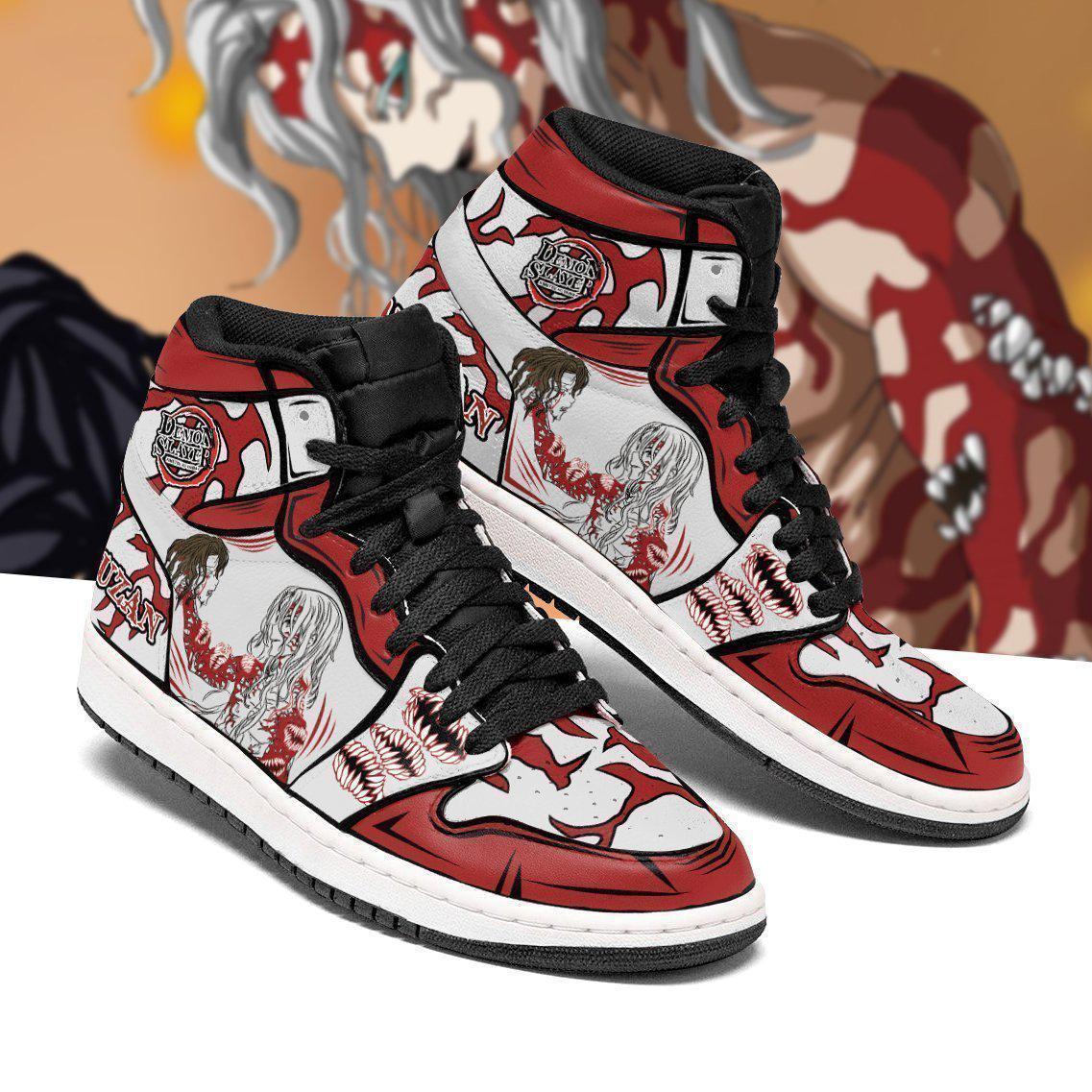 muzan kibutsuji jordan sneakers costume demon slayer anime shoes mn04 gearanime 2 - Otaku Treat