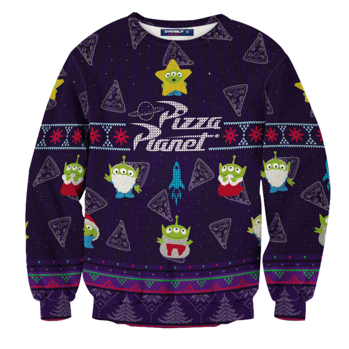 Pizza Planet Unisex Wool Sweater FDM0310 S Official Otaku Treat Merch