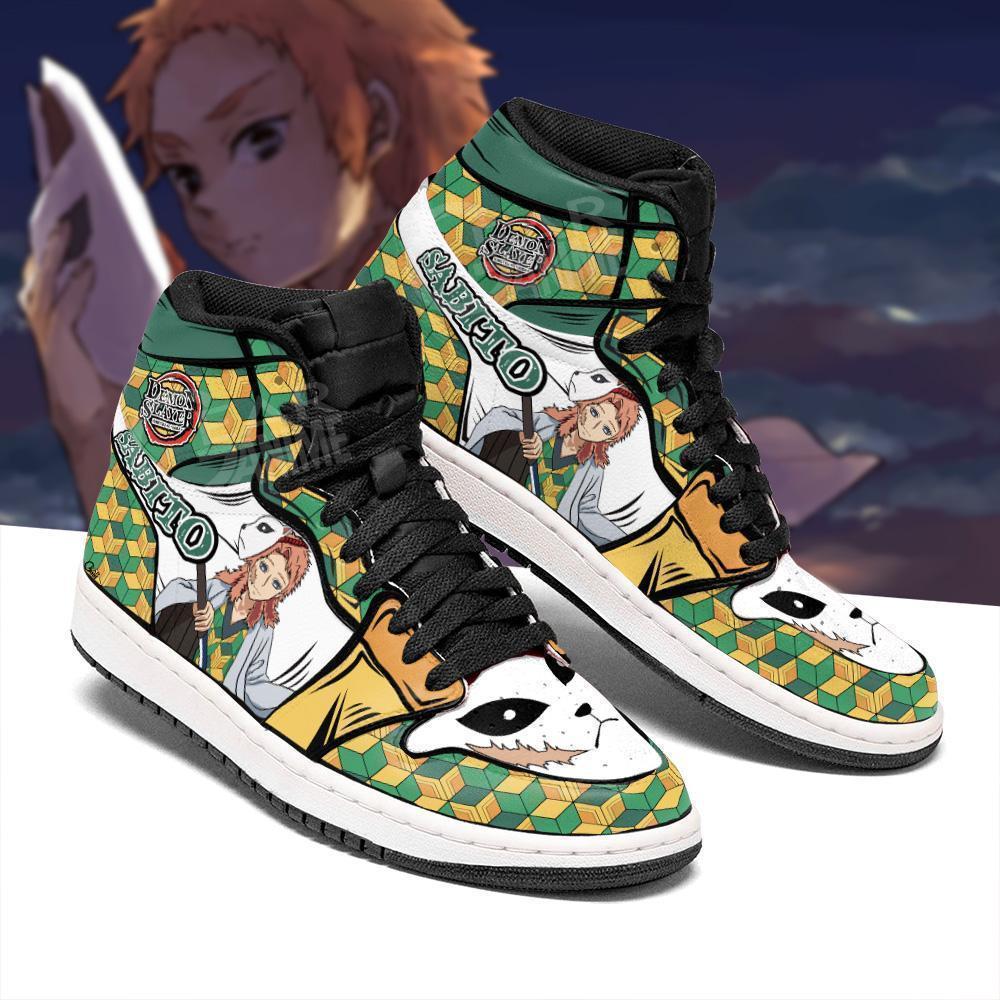 sabito shoes boots demon slayer anime jordan sneakers fan gift idea gearanime 2 - Otaku Treat