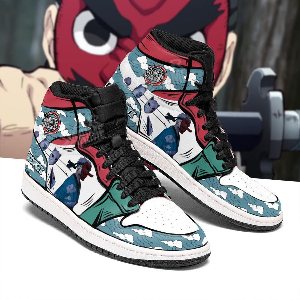sakonji urokodaki shoes boots demon slayer anime jordan sneakers fan gift idea gearanime 2 - Otaku Treat