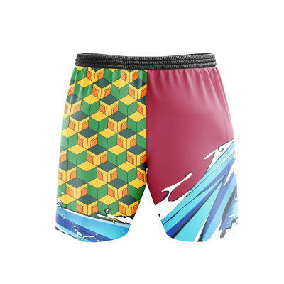 slayer giyu beach shorts 494512 - Otaku Treat