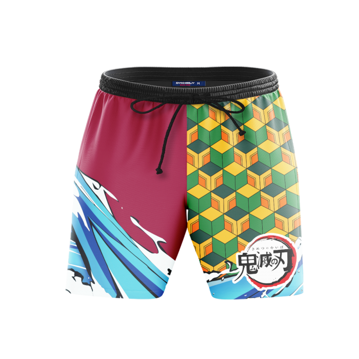 slayer giyu beach shorts 521837 - Otaku Treat