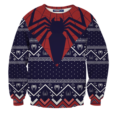 Spider Sense Christmas Unisex Wool Sweater FDM0310 S Official Otaku Treat Merch