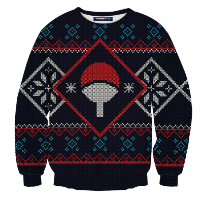 Uchiha Clan Unisex Wool Sweater FDM0310 S Official Otaku Treat Merch