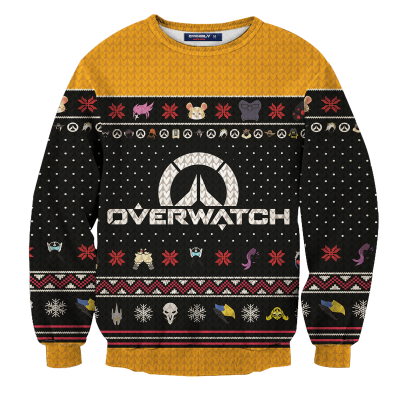 Ultimate Overwatch Christmas Unisex Wool Sweater FDM0310 S Official Otaku Treat Merch