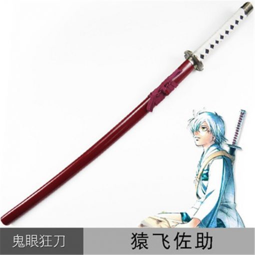 100cm Superb Gift Cosplay Sarutobi Sasuke Wood Katana Sword Prop Role Playing Sarutobi Sasuke Wood Model 1 510x510 1 - Otaku Treat