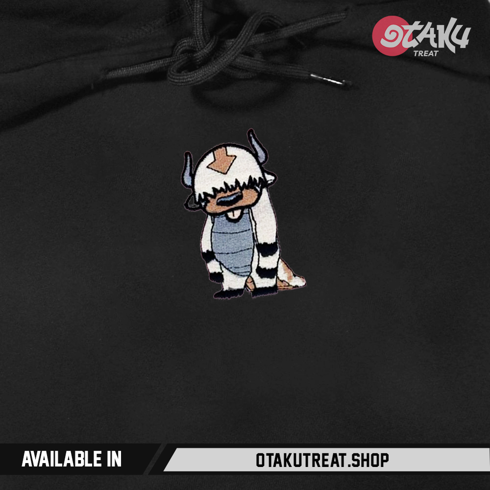 Appa Cute Embroidered Hoodie