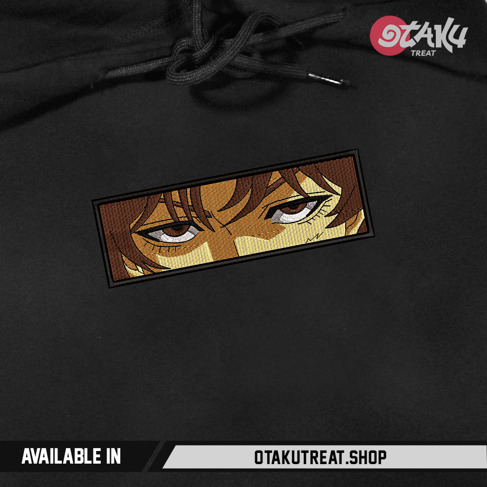 Baki Eyes Embroidered Hoodie