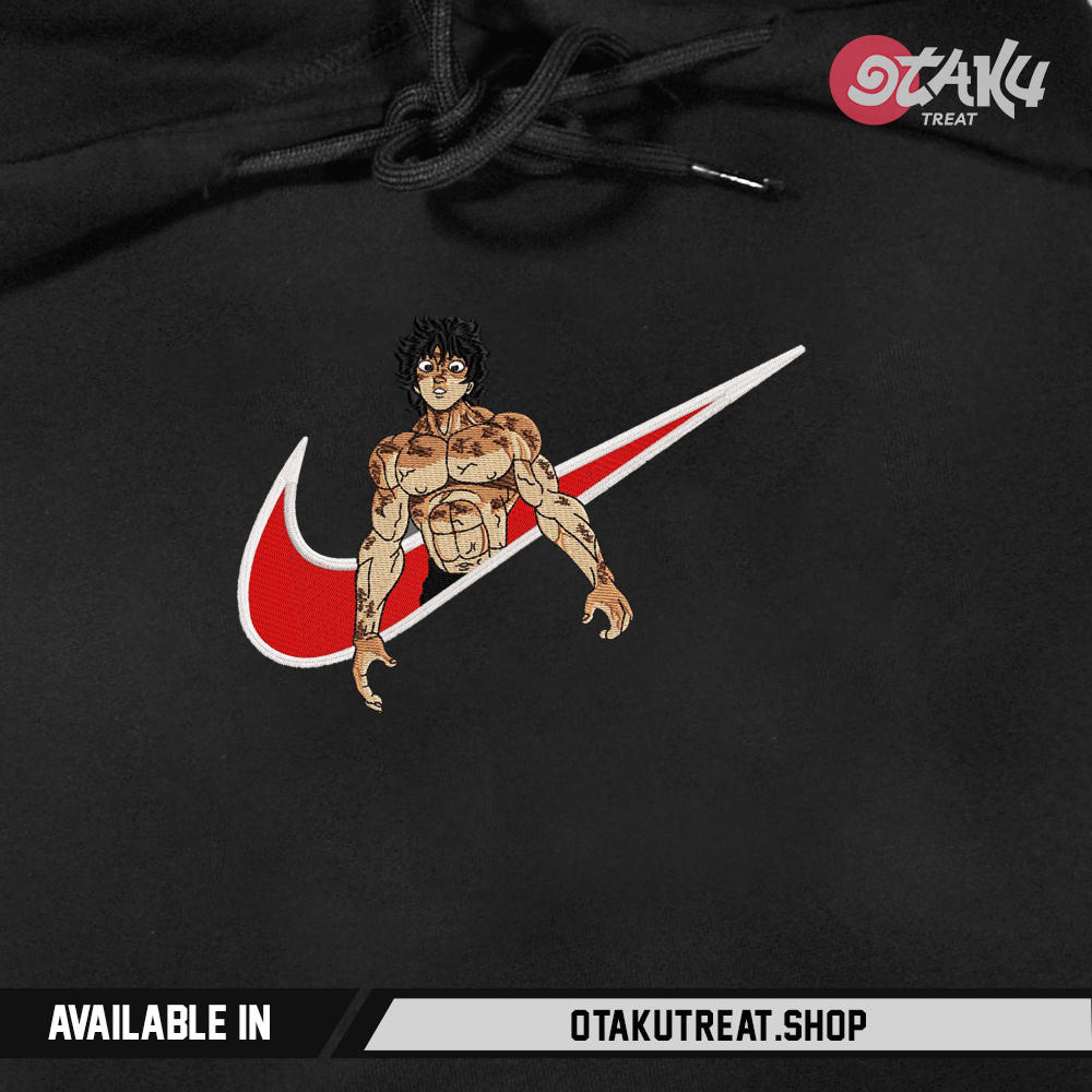 Brand x Hanma Baki Embroidered Hoodie