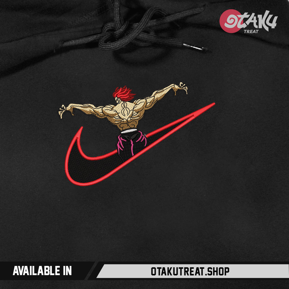 Brand x Hanma Yujiro Embroidered Hoodie