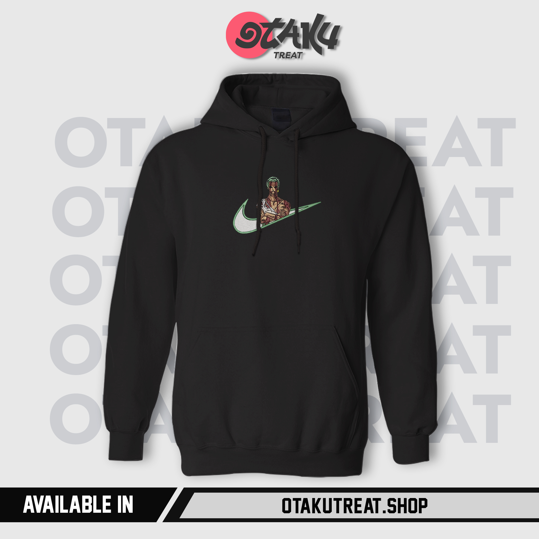 Brand x Zoro Embroidered Hoodie