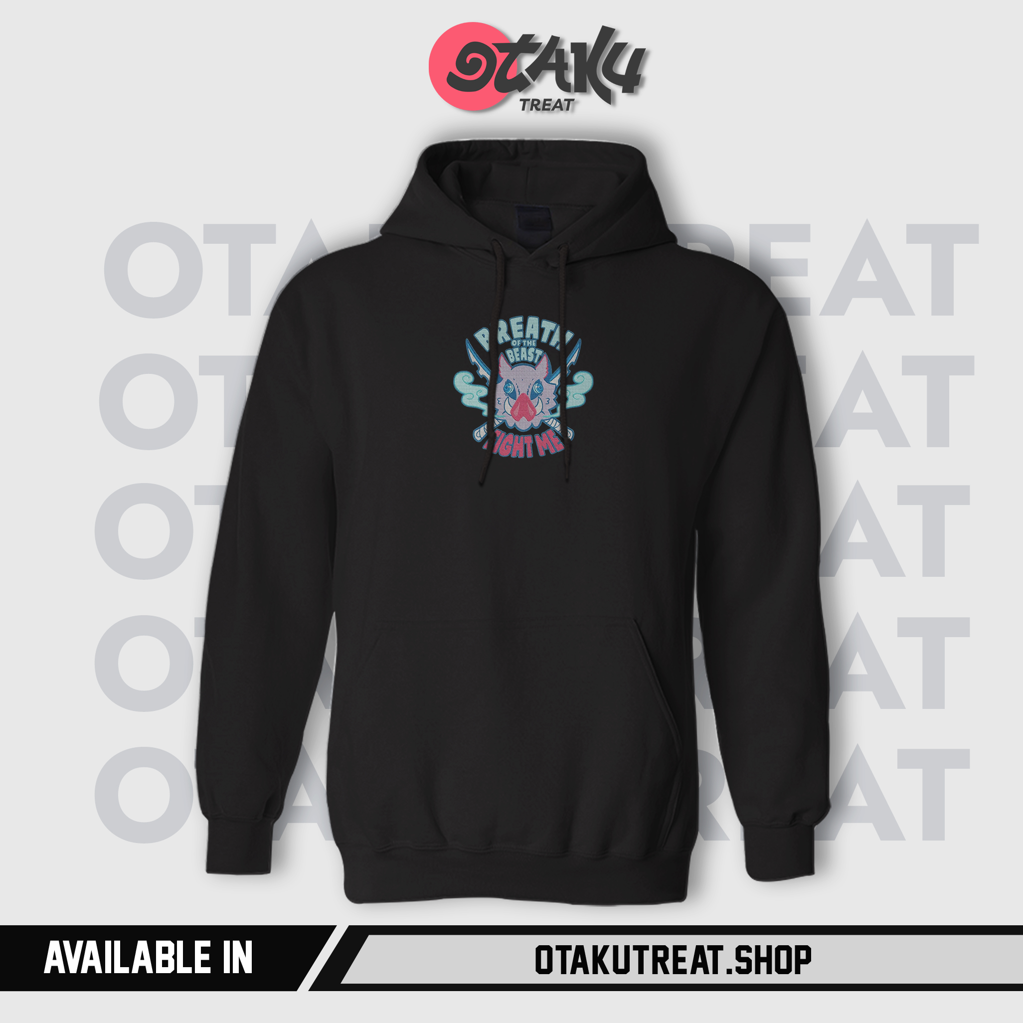 Breath of the beast Embroidered Hoodie