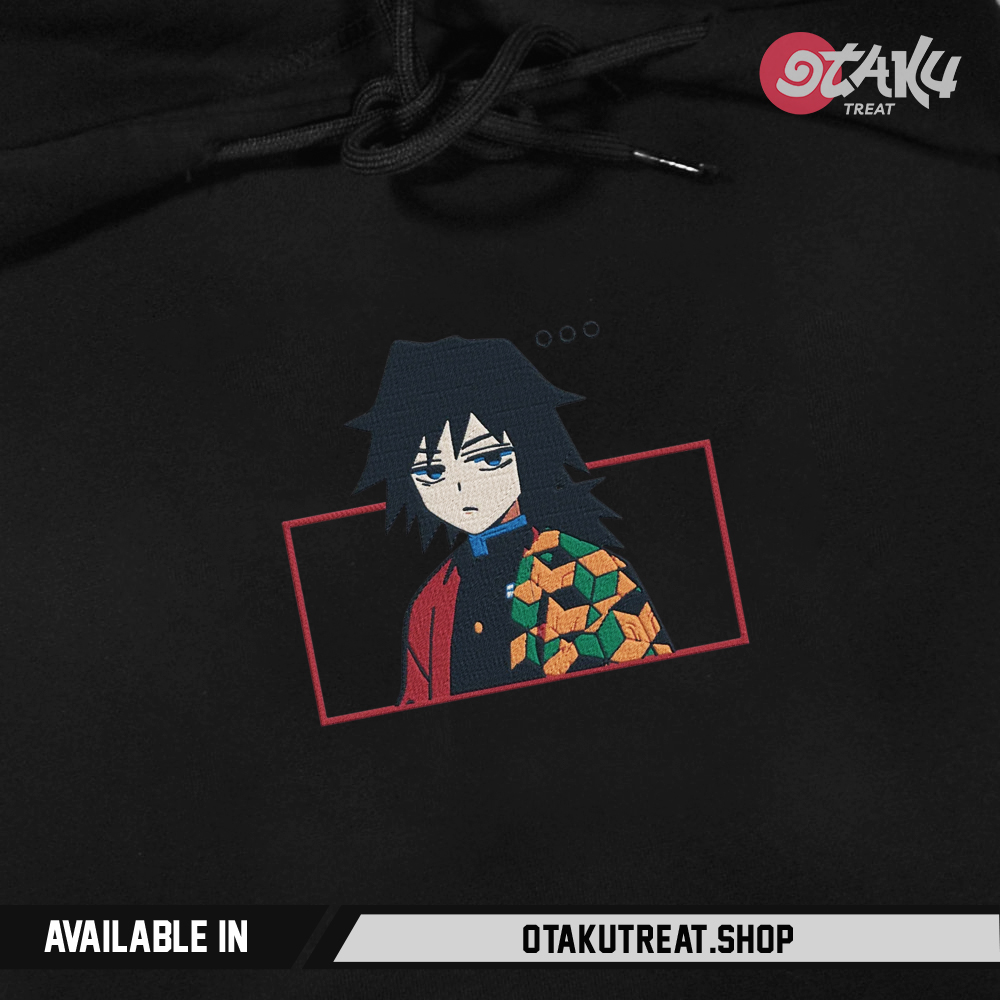 Giyu Box Embroidered Hoodie