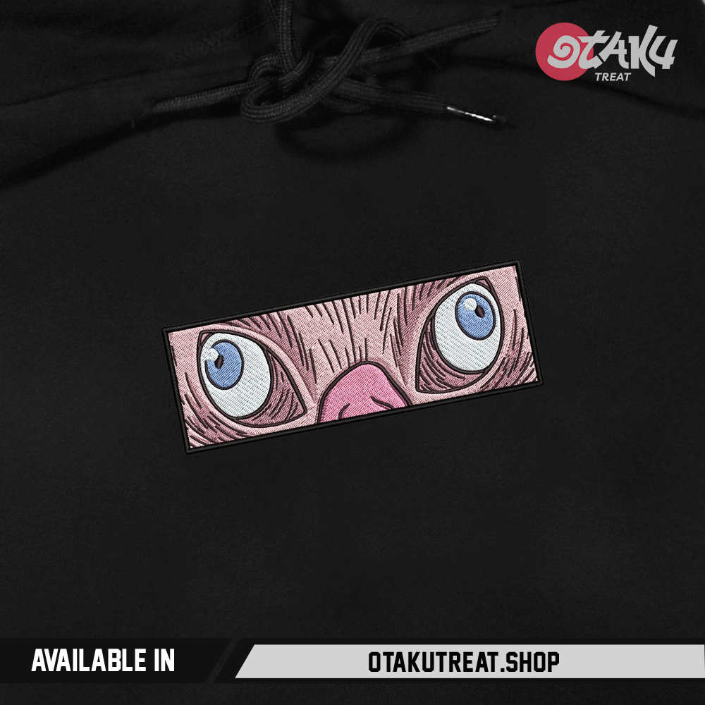 Inosuke Eyes Embroidered Hoodie