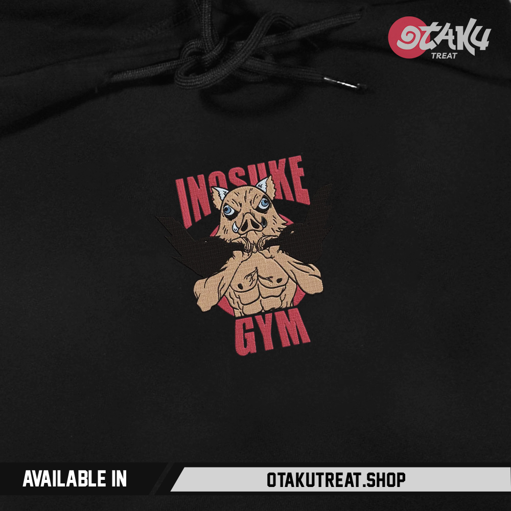 Inosuke Gym Embroidered Hoodie