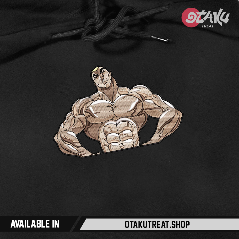 Jack Hanma Embroidered Hoodie