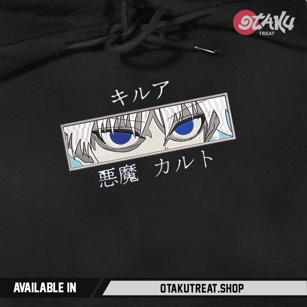 Kilua Eyes Embroiderd Hoodie Embroidered Hoodie