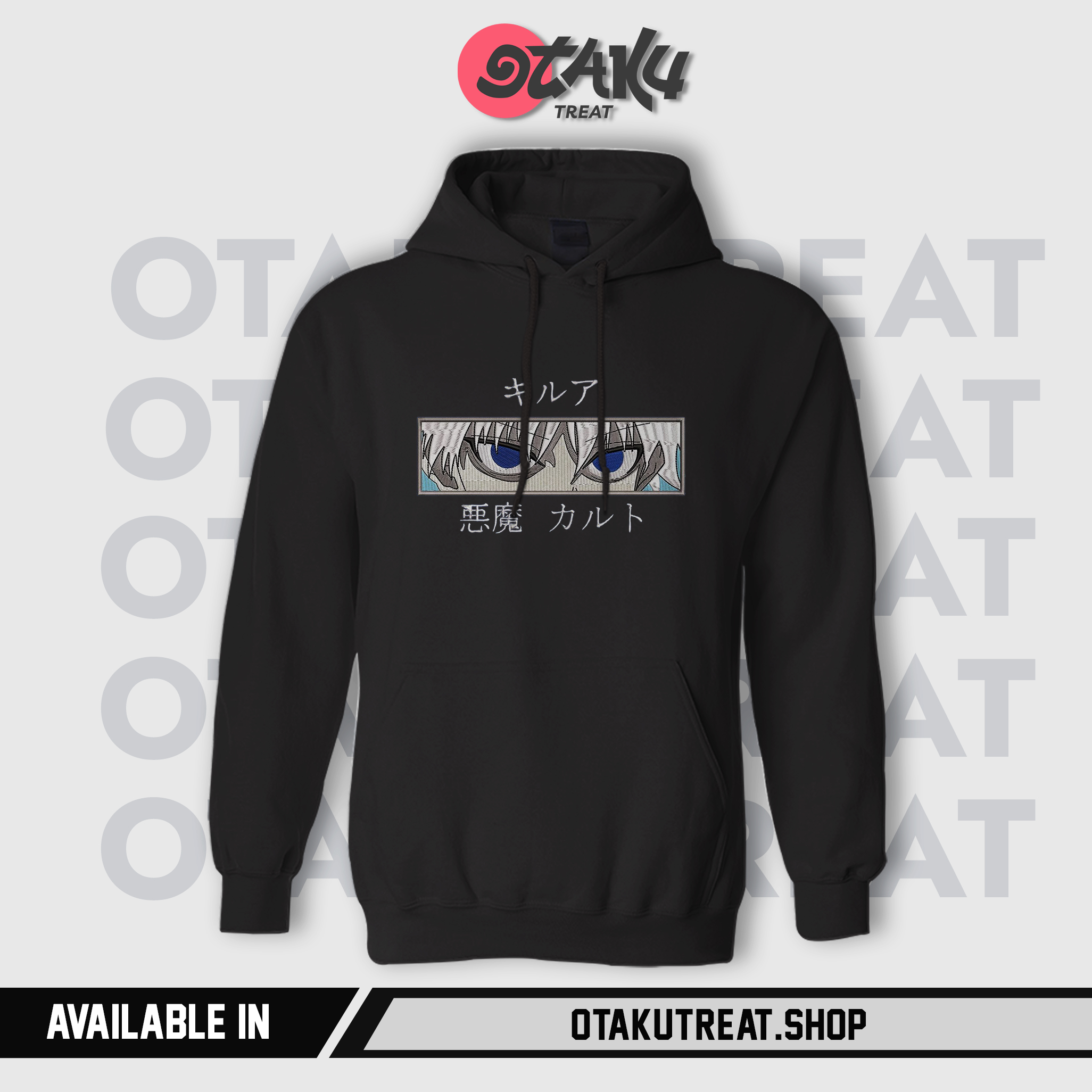 Kilua Eyes Embroiderd Hoodie Embroidered Hoodie