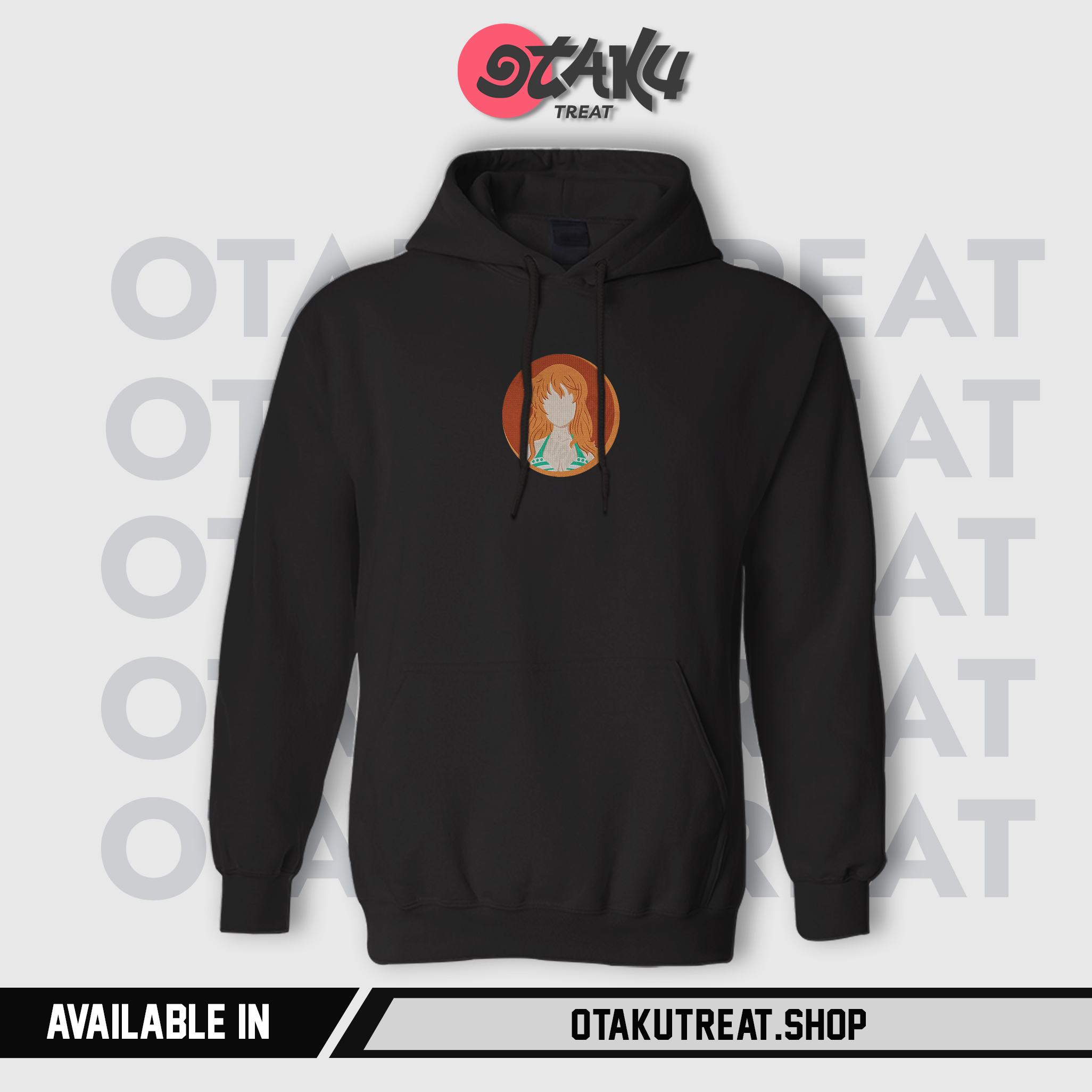 Nami Inspired Embroidered Hoodie