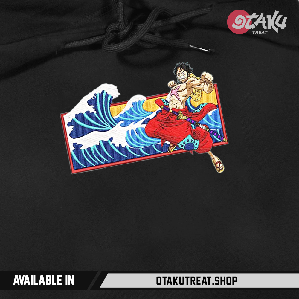 Straw Hat Pirates Embroidered Hoodie