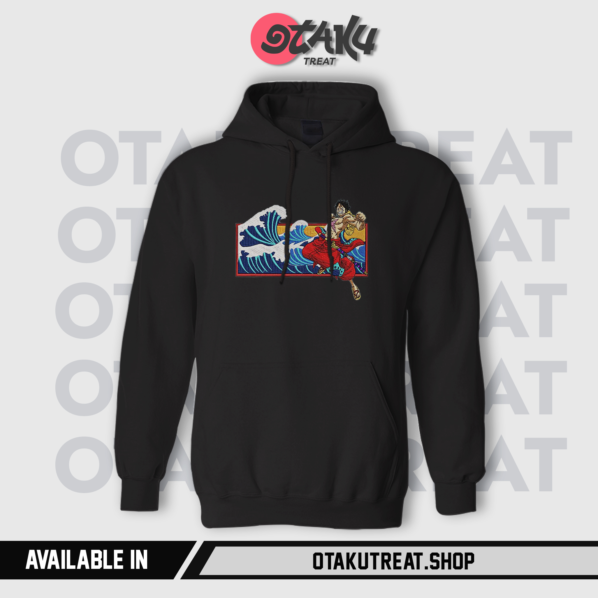 Straw Hat Pirates Embroidered Hoodie