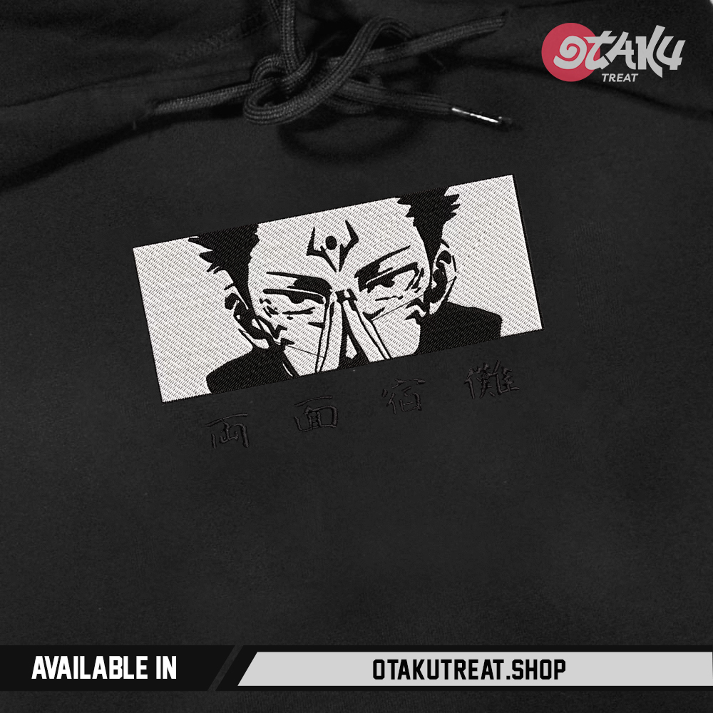 Sukuna Embroidered Hoodie