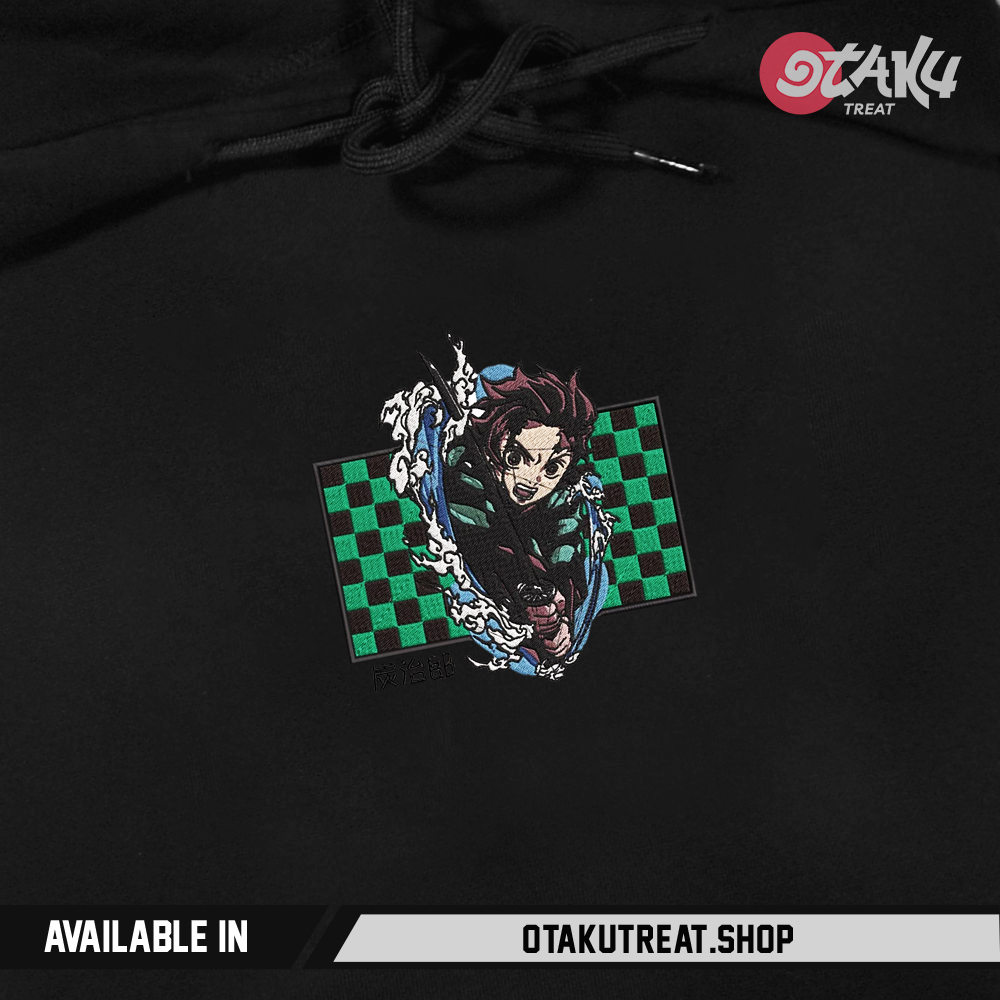 Tanjiro Box Embroidered Hoodie