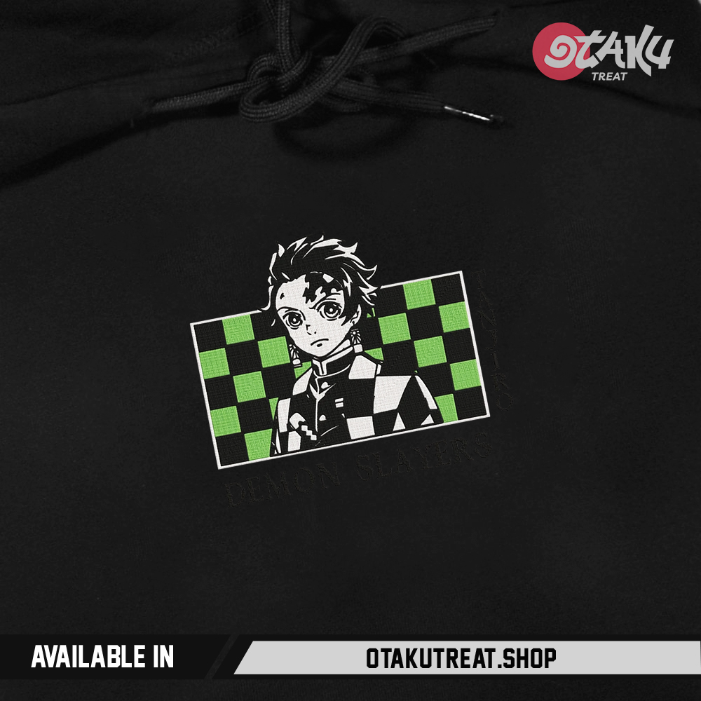 Tanjiro DM Box Embroidered Hoodie