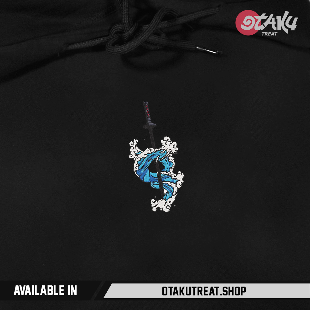 Tanjiro Sword Embroidered Hoodie