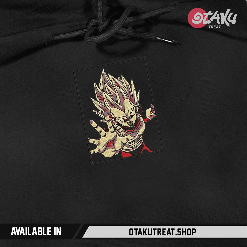 Vegeta Embroidered Hoodie