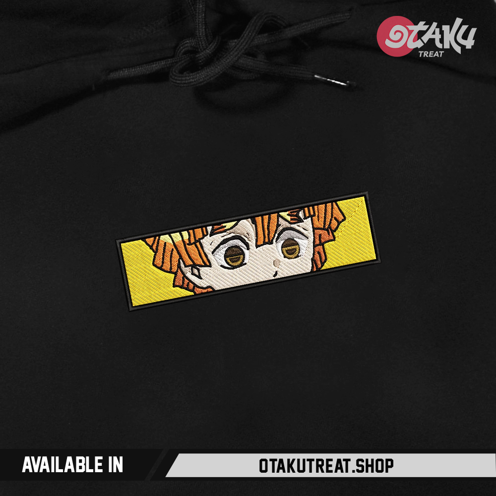 Zenitsu Eyes Embroidered Hoodie