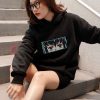 Muichirou Eyes Embroidery Hoodie Sweatshirt