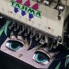 Muichirou Eyes Embroidery Hoodie Sweatshirt 5