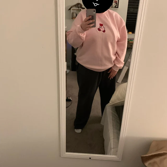 Kirby Cut You Embroidered Hoodie / Sweatshirt / T-shirt photo review