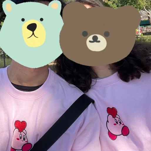 Kirby Cut You Embroidered Hoodie / Sweatshirt / T-shirt photo review