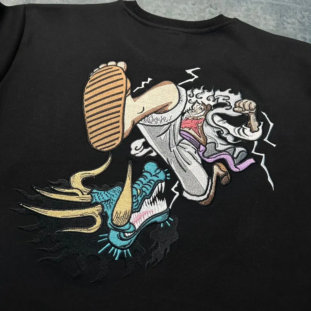 Donquixote Doflamingo Embroidered Hoodie / T-shirt photo review