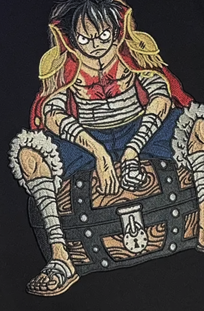 Donquixote Doflamingo Embroidered Hoodie / T-shirt photo review
