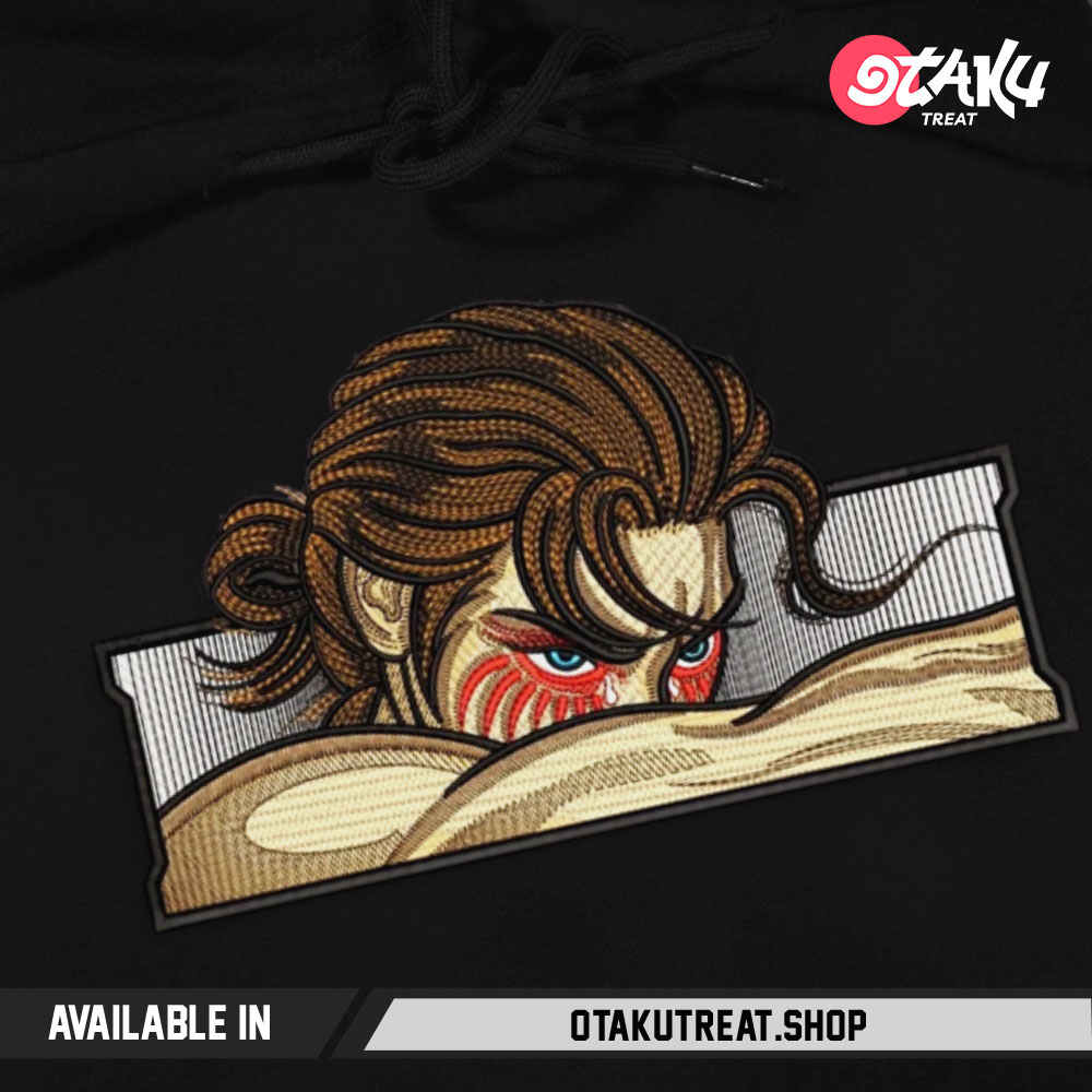 EREN Embroidered Hoodie Sweatshirt 1