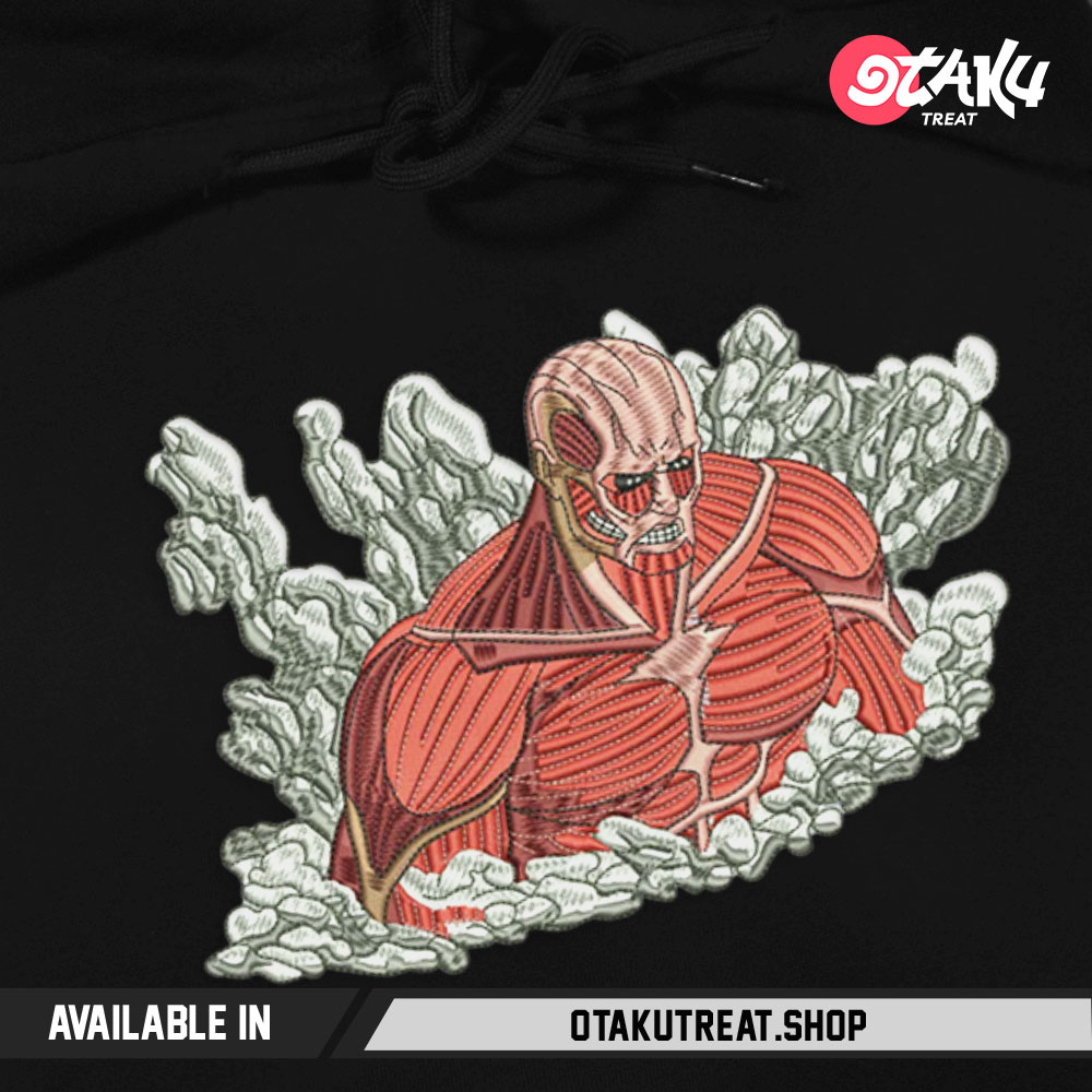 TITAN Embroidered Hoodie Sweatshirt 1