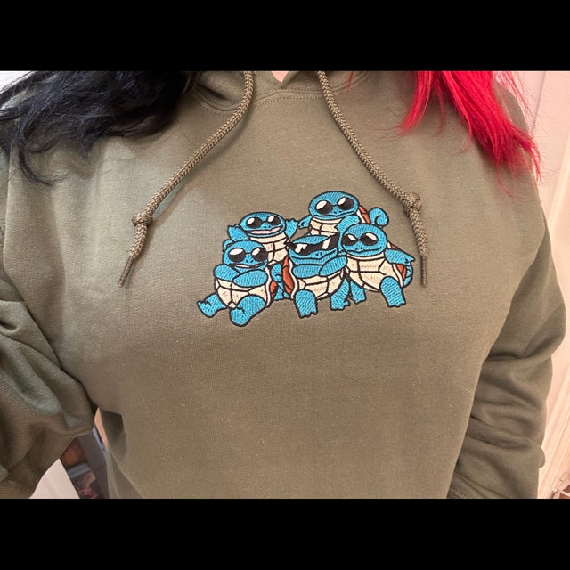Squirtle Squad PKM Embroidered T-shirt / Hoodie photo review